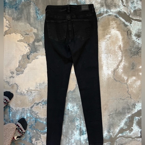 American Eagle Highrise Black Jegging - Picture 1 of 4